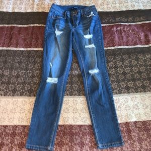 Blue Spice Size 9 Skinny Jean